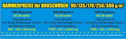 Broschürendruck